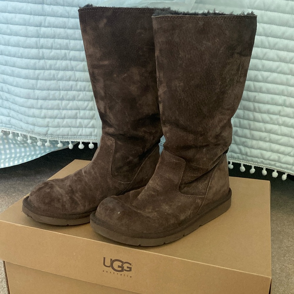 Ugg lace up back boots